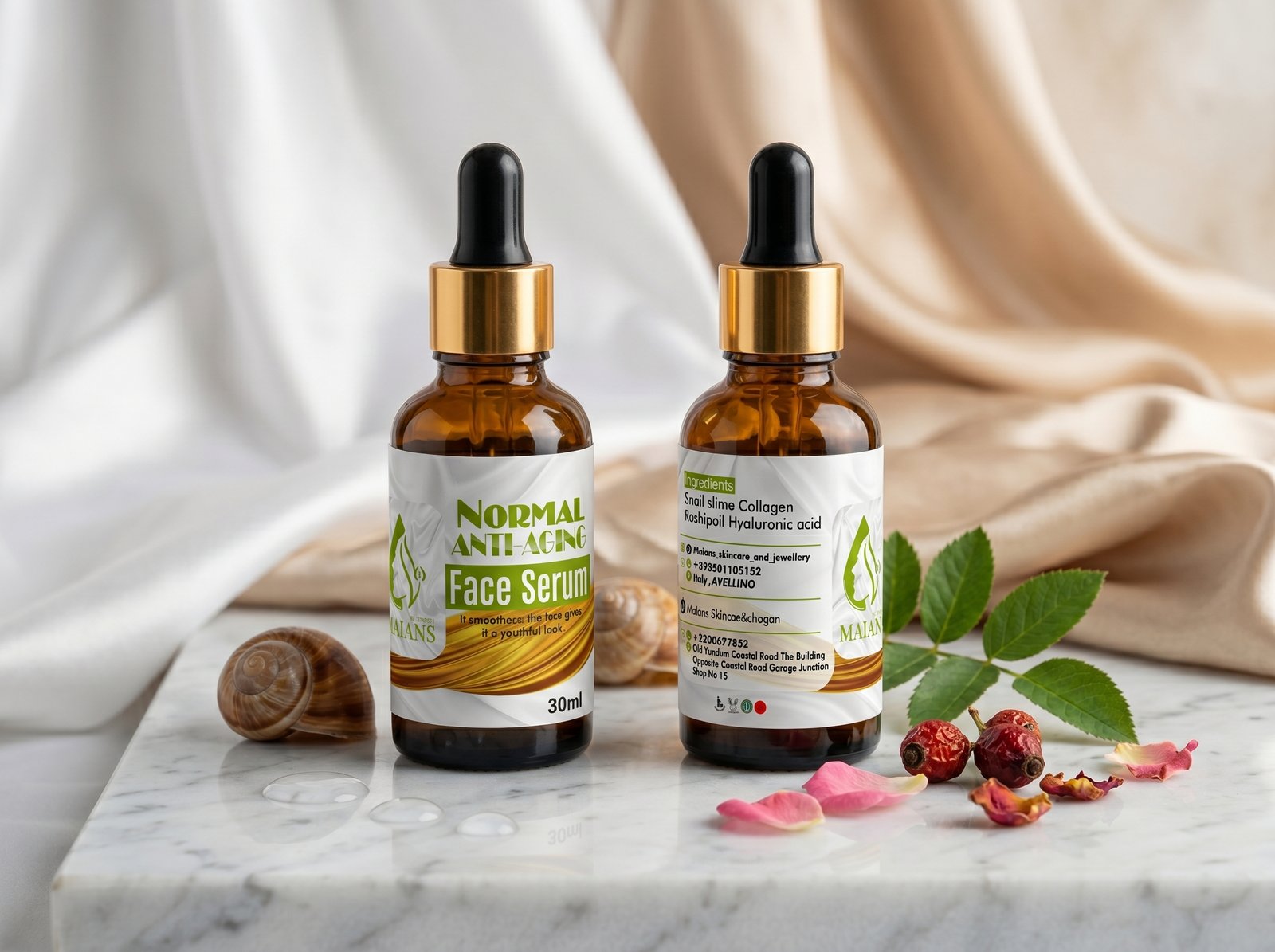 Maians Anti-Aging Face Serum (30ml)