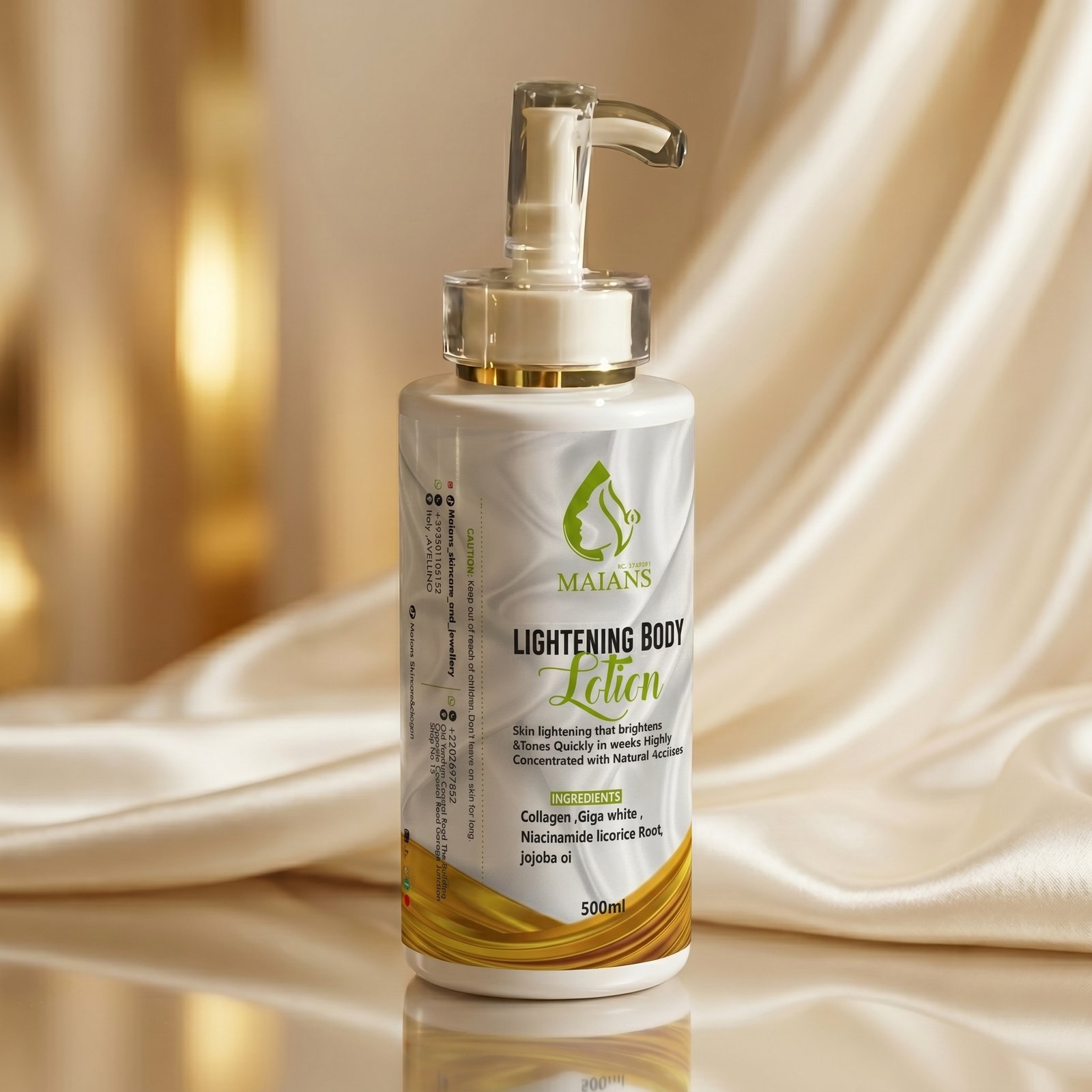Maians Body Glow Lotion (350ml)
