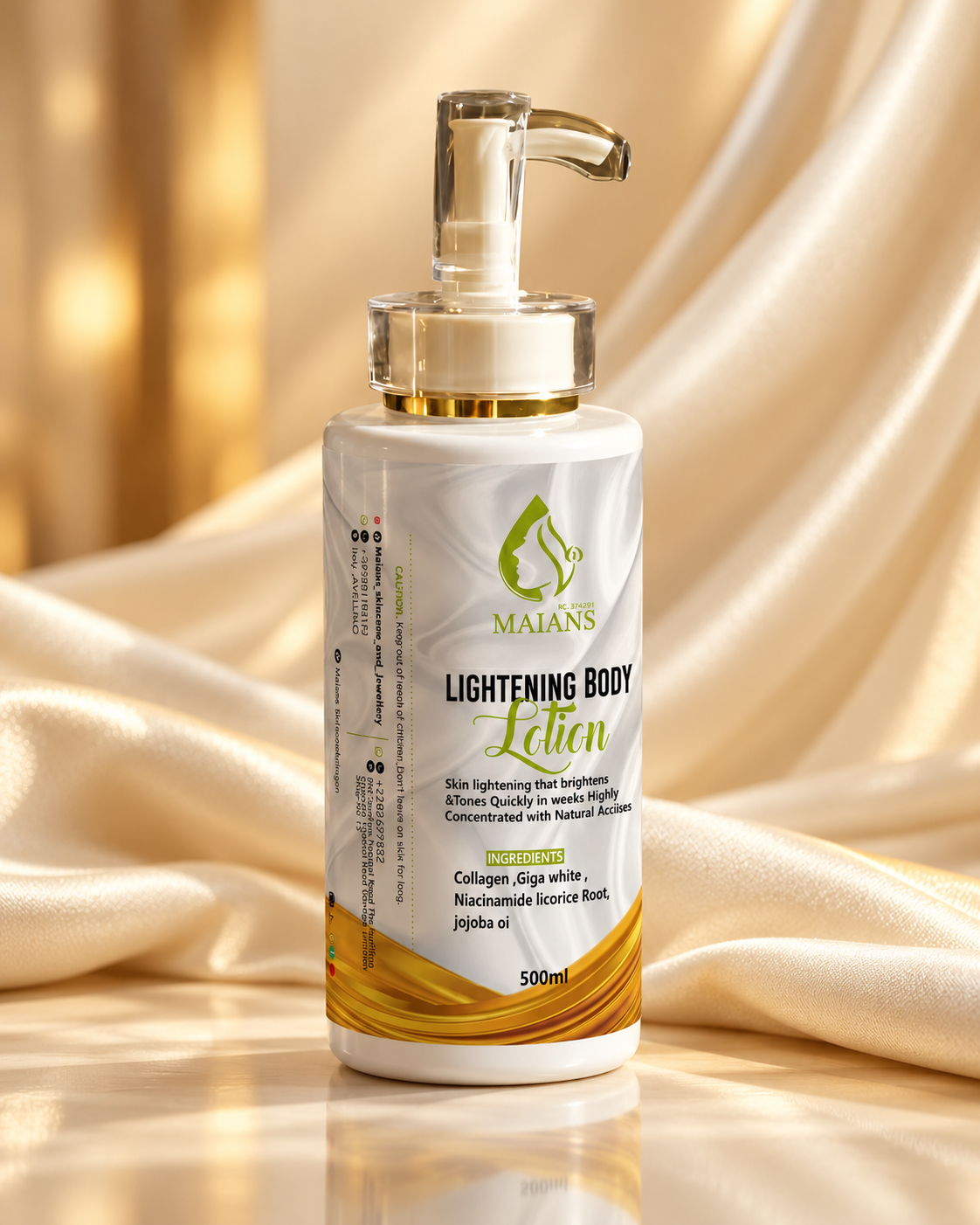 Maians Body Glow Lotion (350ml)