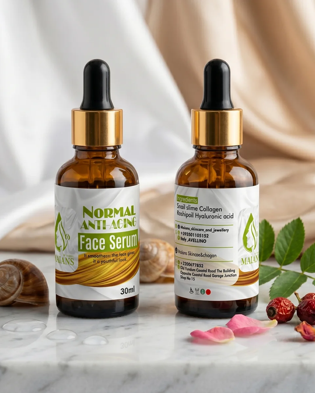Maians Anti-Aging Face Serum (30ml)