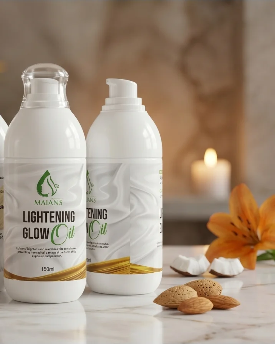 Maians Lightening Glow Oil (150ml)